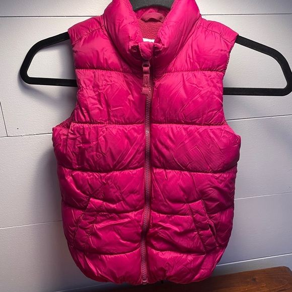 Pink Puffer Vest - Picture 1 of 5